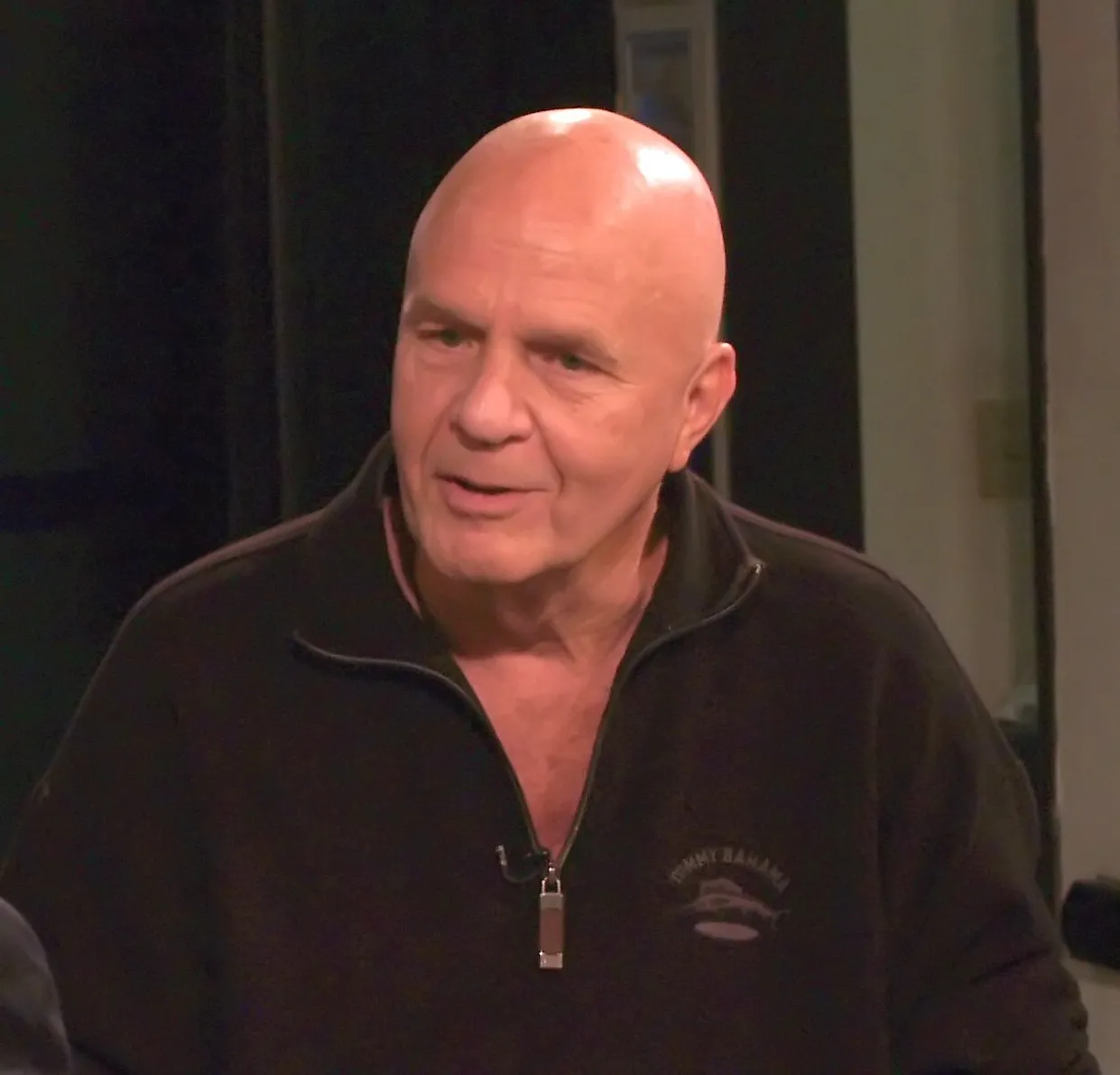 Photograph of Wayne Dyer at KUSI-TV, San Diego, 2009